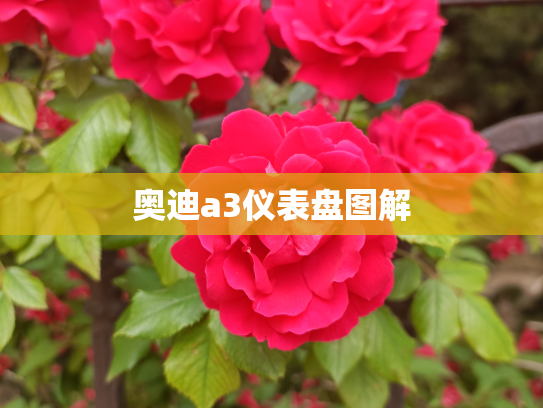 奥迪a3仪表盘图解