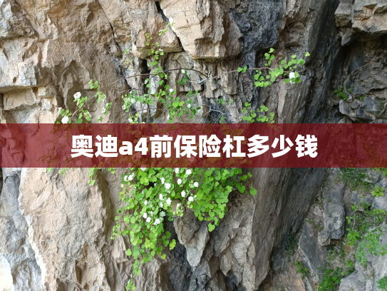 奥迪a4前保险杠多少钱