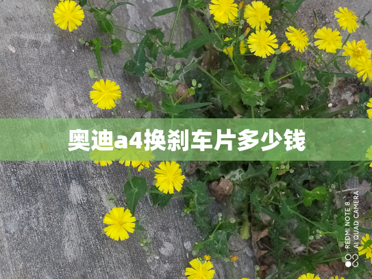 奥迪a4换刹车片多少钱