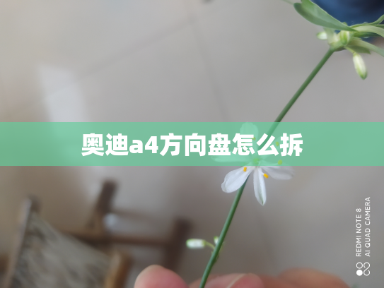 奥迪a4方向盘怎么拆