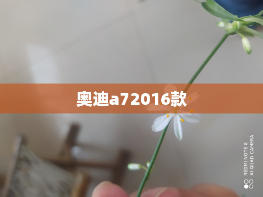 奥迪a72016款