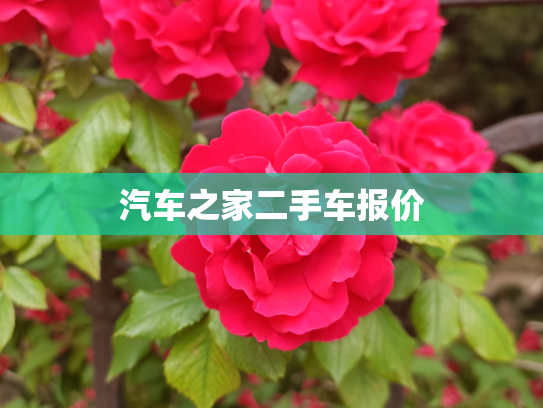 汽车之家二手车报价